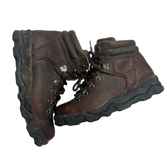 Timberland Other - Timberland Men's Boots Brown Hiking Men’s 9.5 Rugged Work Laced Utility Outdoor